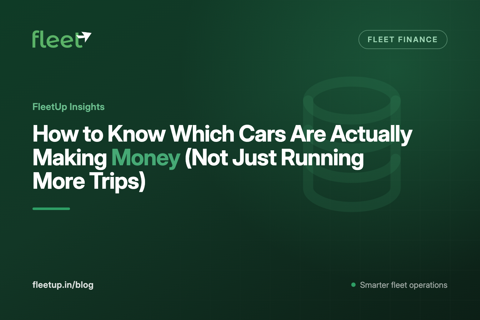 How to Know Which Cars Are Actually Making Money (Not Just Running More Trips)