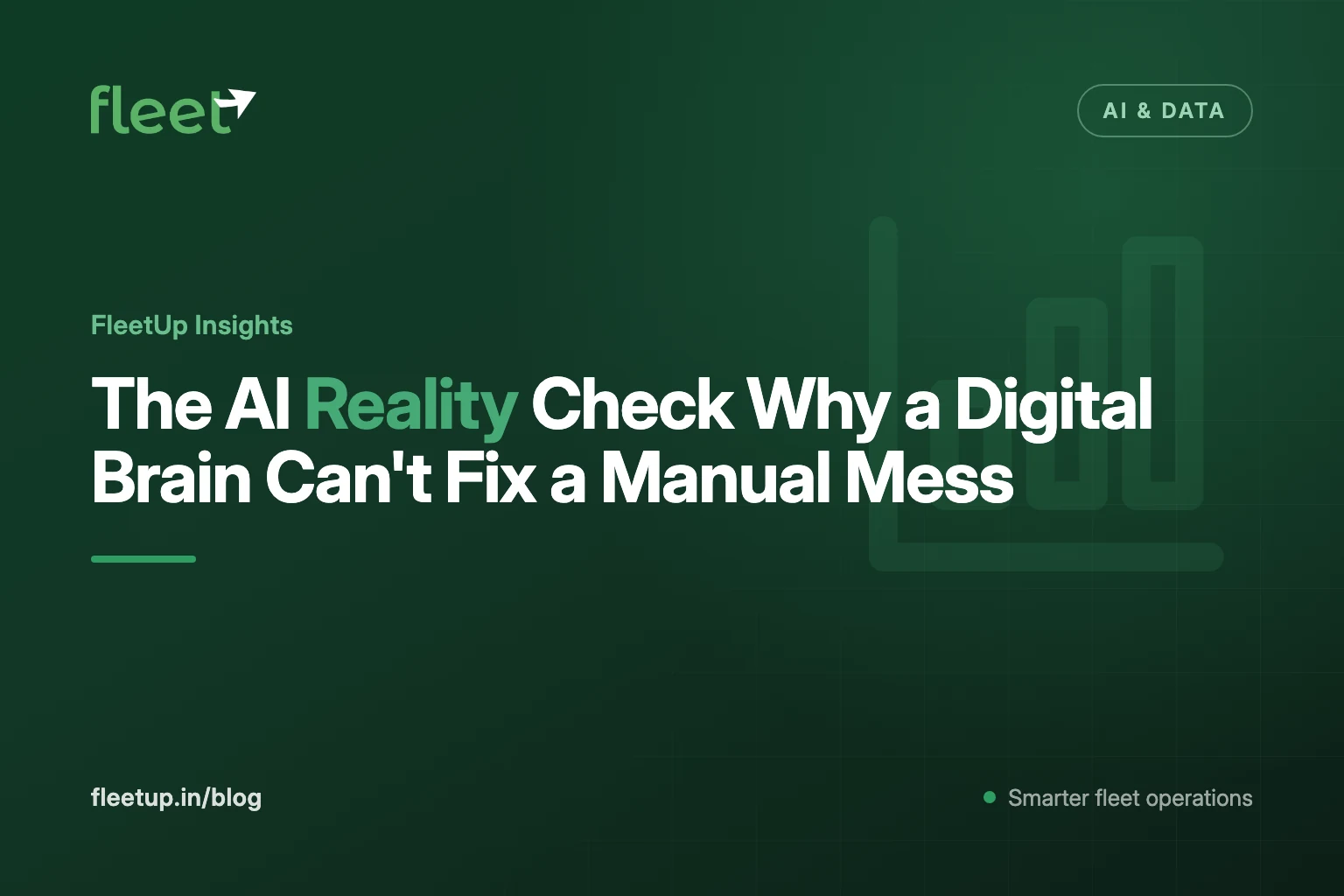 The AI Reality Check Why a Digital Brain Can't Fix a Manual Mess