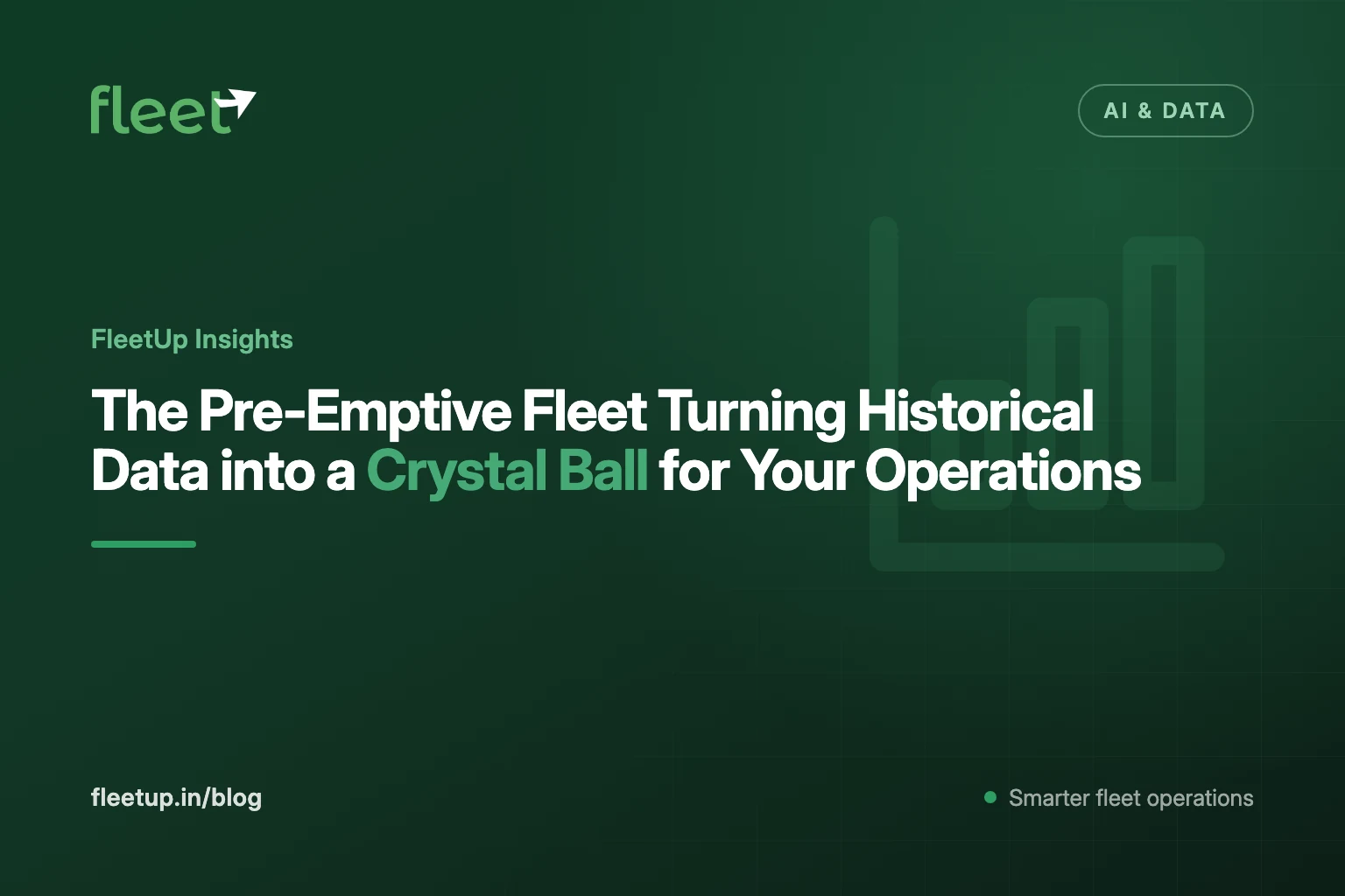 The Pre-Emptive Fleet Turning Historical Data into a Crystal Ball for Your Operations