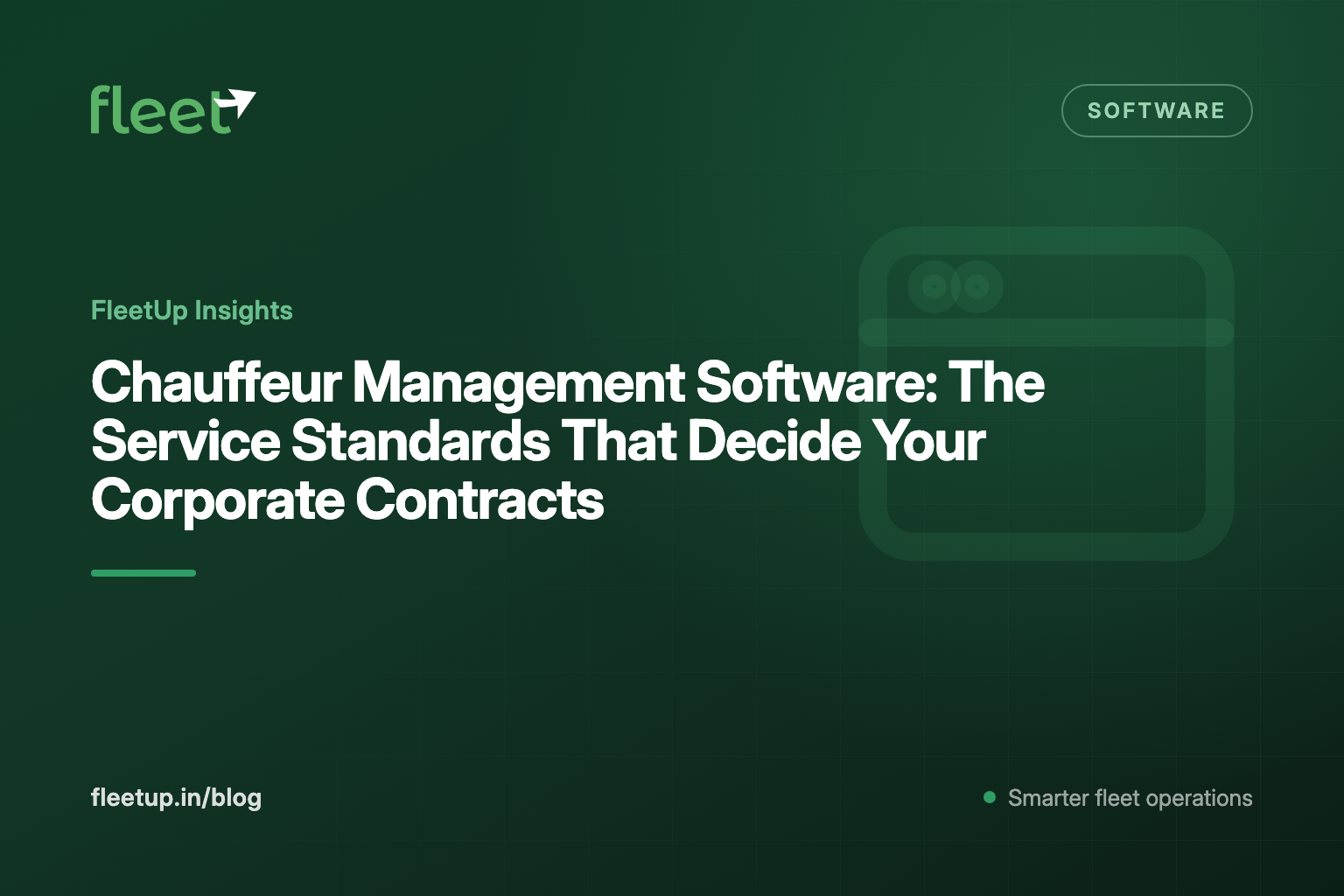 Chauffeur Management Software: The Service Standards That Decide Your Corporate Contracts