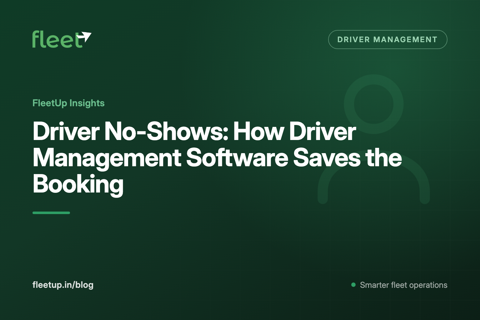 Driver No-Shows: How Driver Management Software Saves the Booking