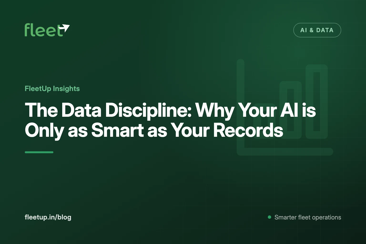 The Data Discipline: Why Your AI is Only as Smart as Your Records