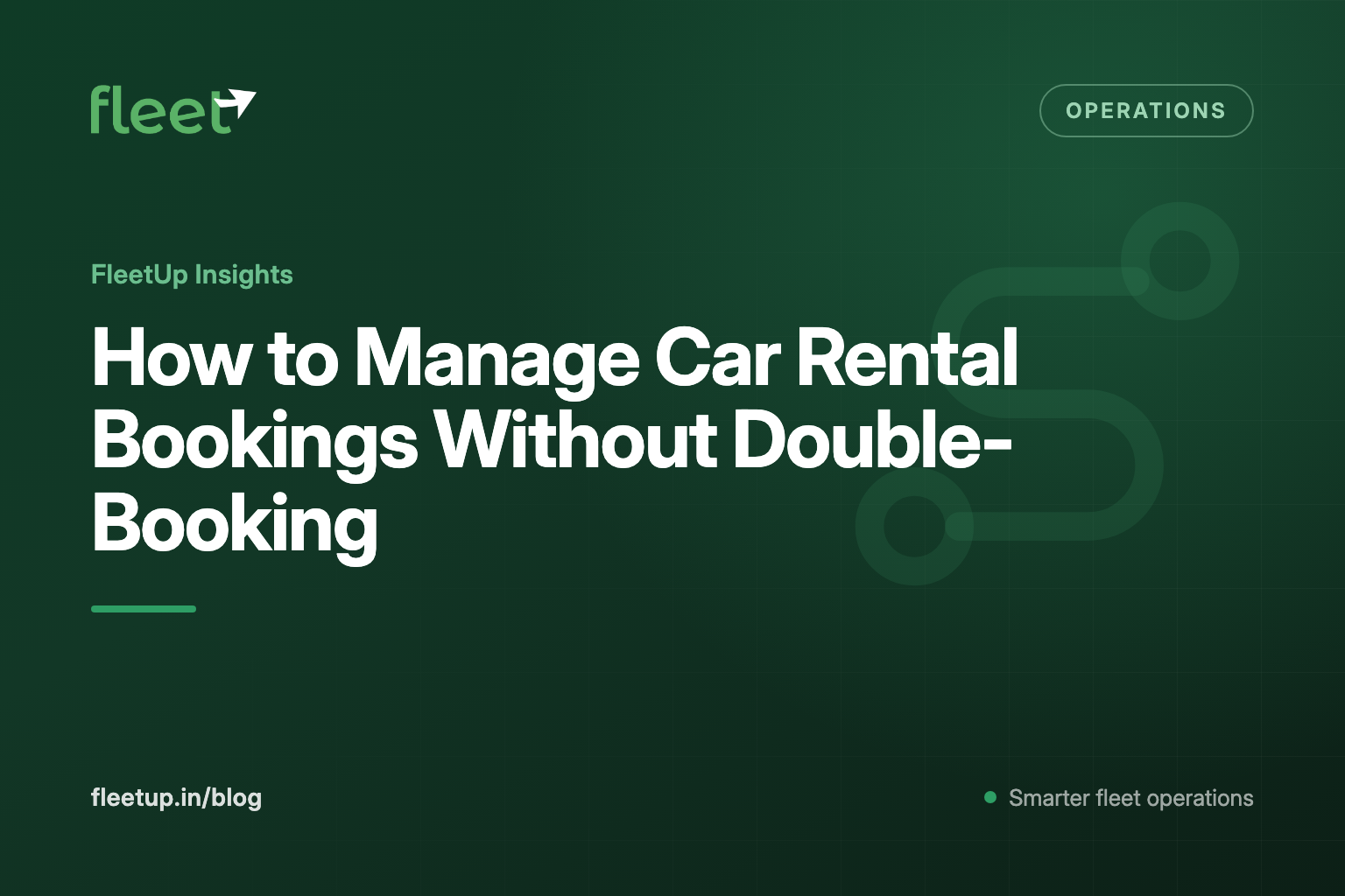 How to Manage Car Rental Bookings Without Double-Booking
