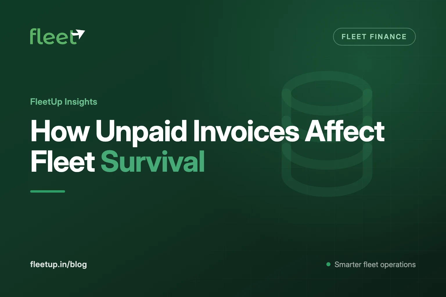 How Unpaid Invoices Affect Fleet Survival